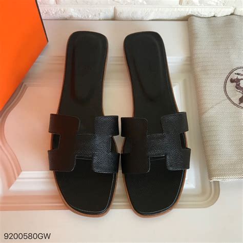 black hermes sandals outfit|hermes slippers women black.